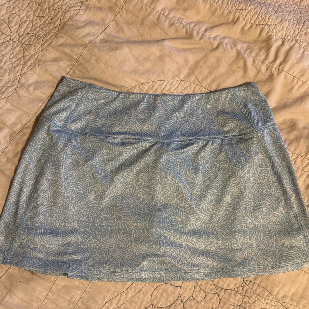 Vineyard Vines Blue Mini A-Line Skirt